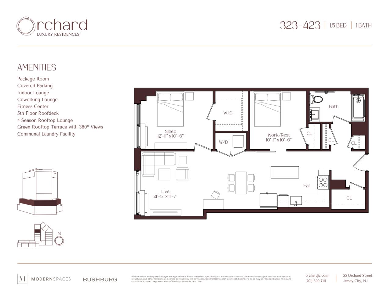 55 Orchard Street 9323 Jersey City Jersey City NJ 07306