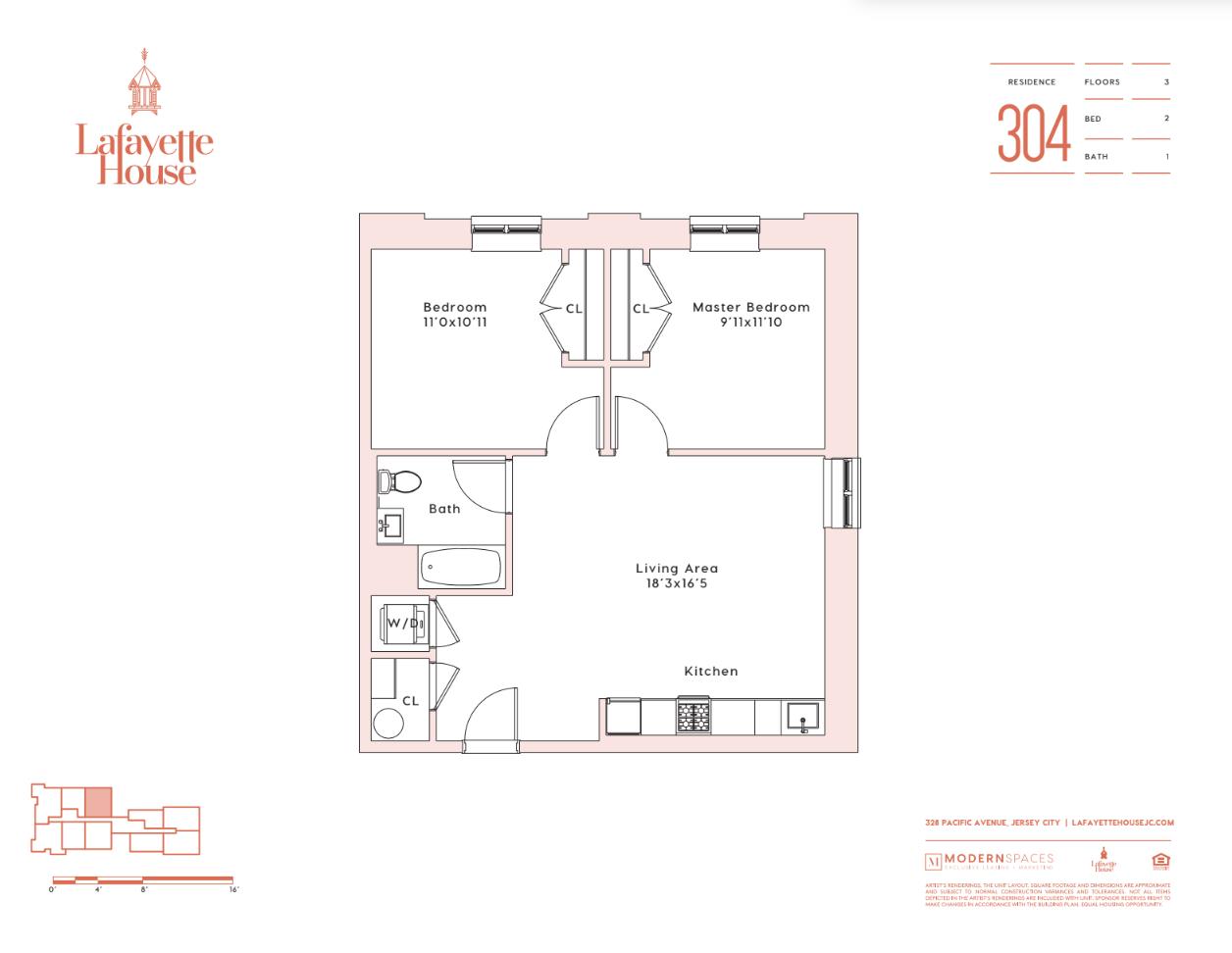 328 Pacific Avenue 314 Jersey City Jersey City NJ 07304