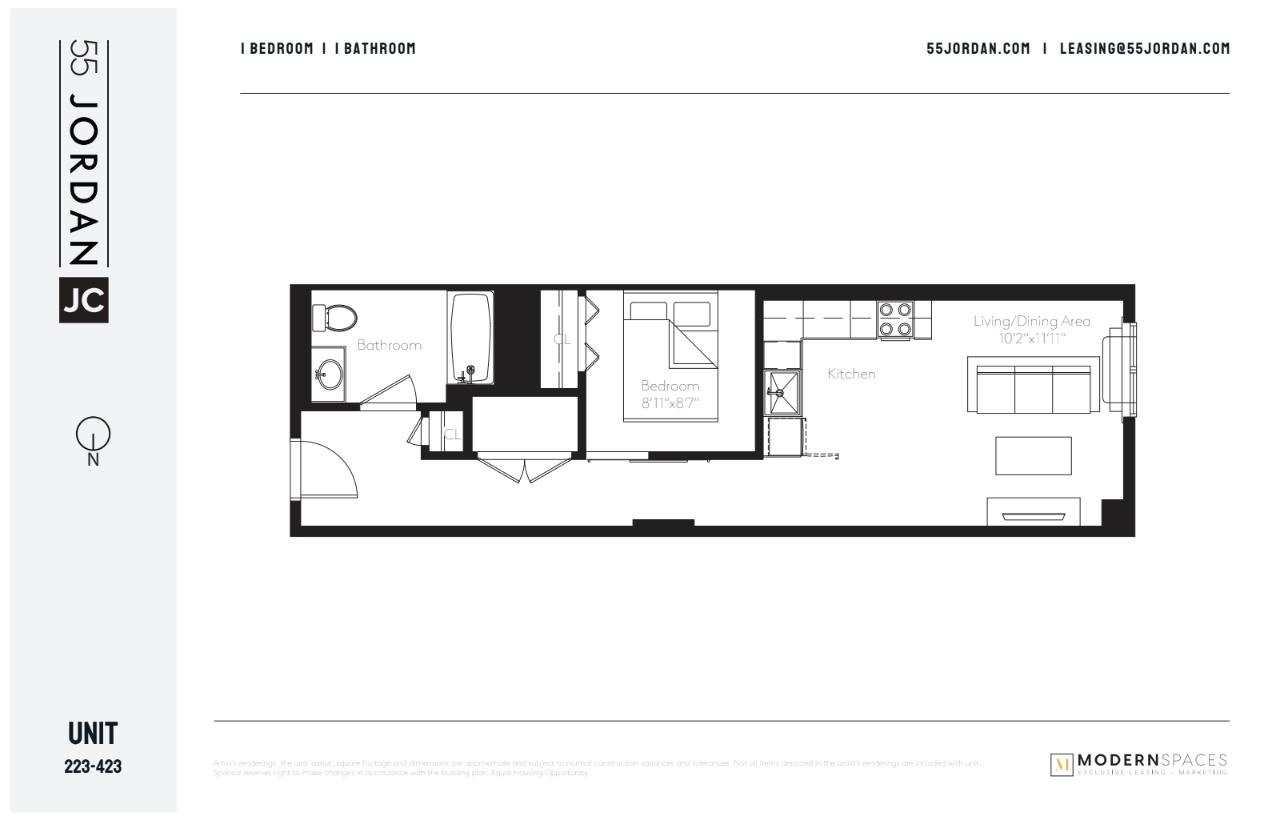 55 Jordan Avenue 423 Jersey City Jersey City NJ 07306