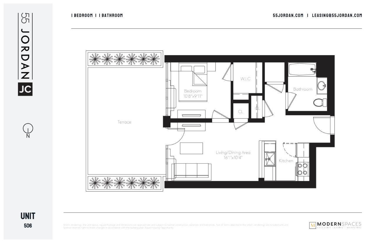 55 Jordan Avenue 506 Jersey City Jersey City NJ 07306