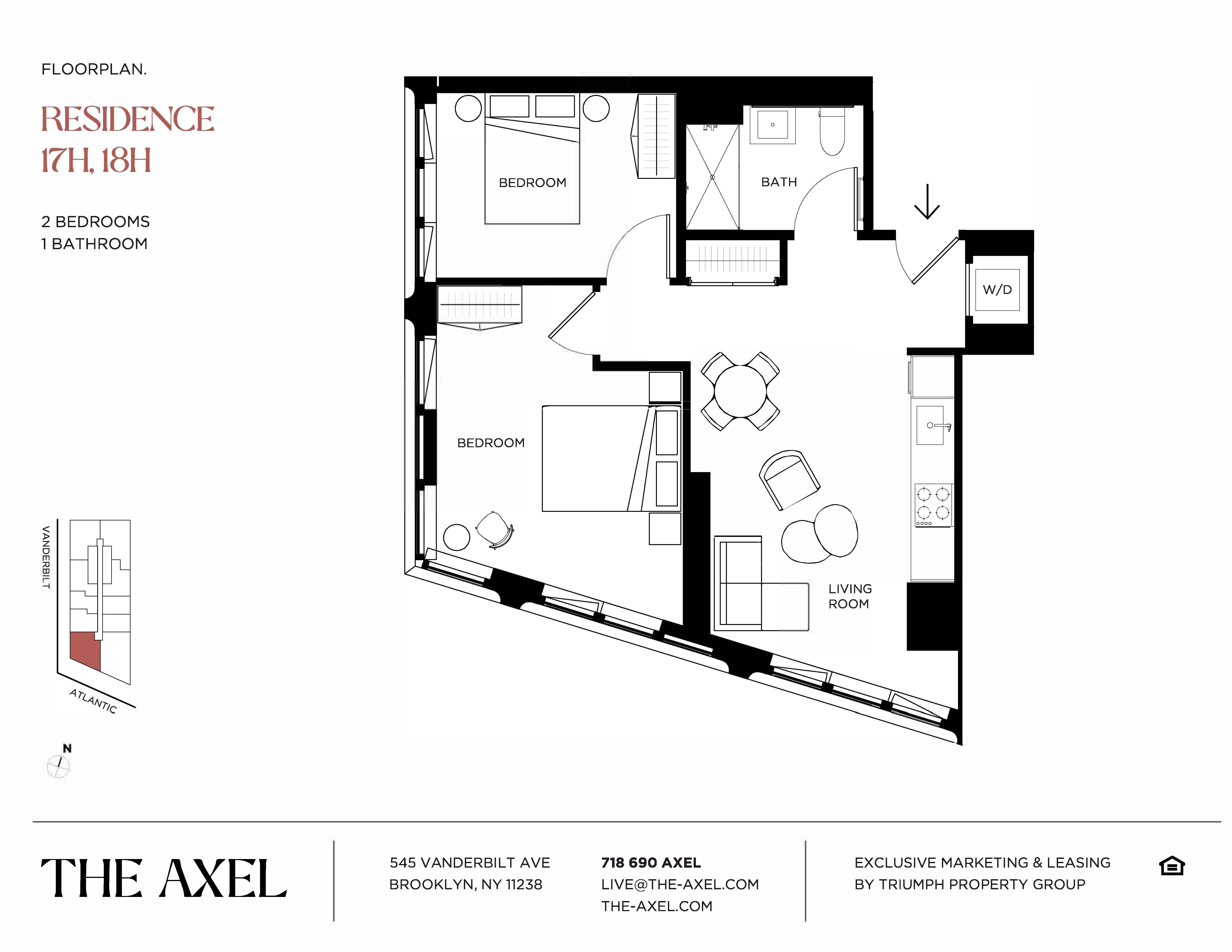 545 Vanderbilt Avenue 17-H Prospect Heights Brooklyn NY 11238