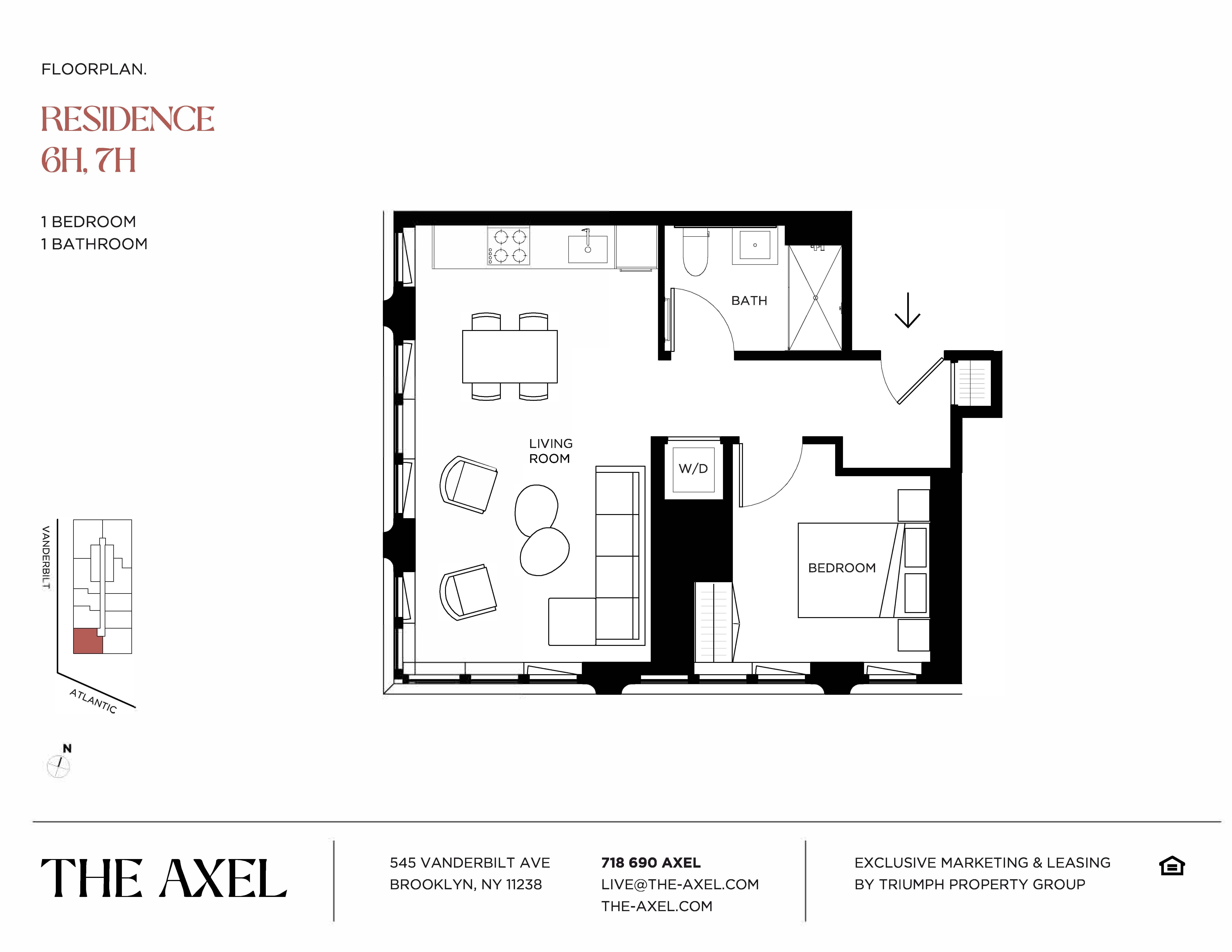 545 Vanderbilt Avenue 7-H Prospect Heights Brooklyn NY 11238