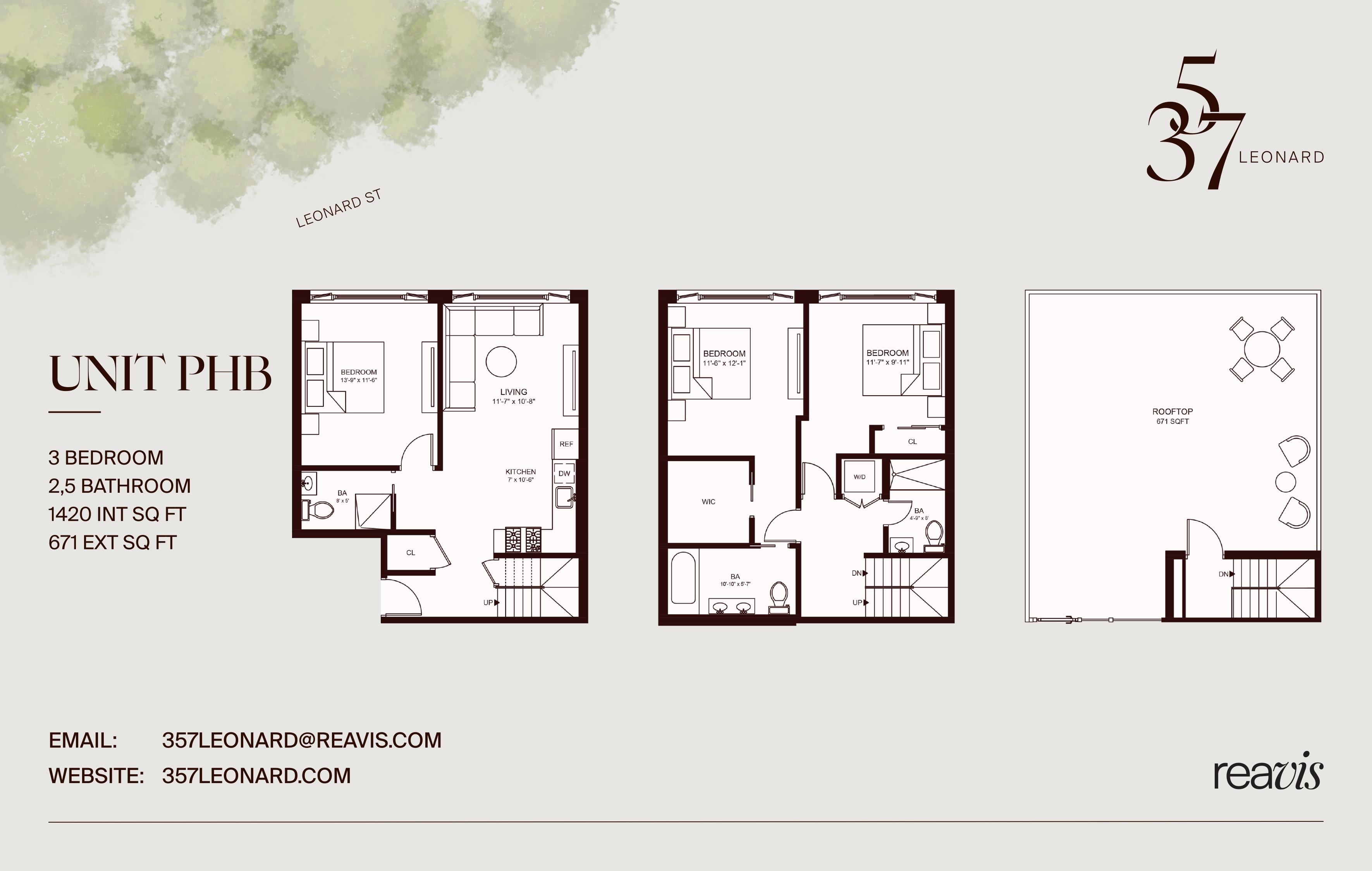 357 Leonard Street 2-B Williamsburg Brooklyn NY 11211