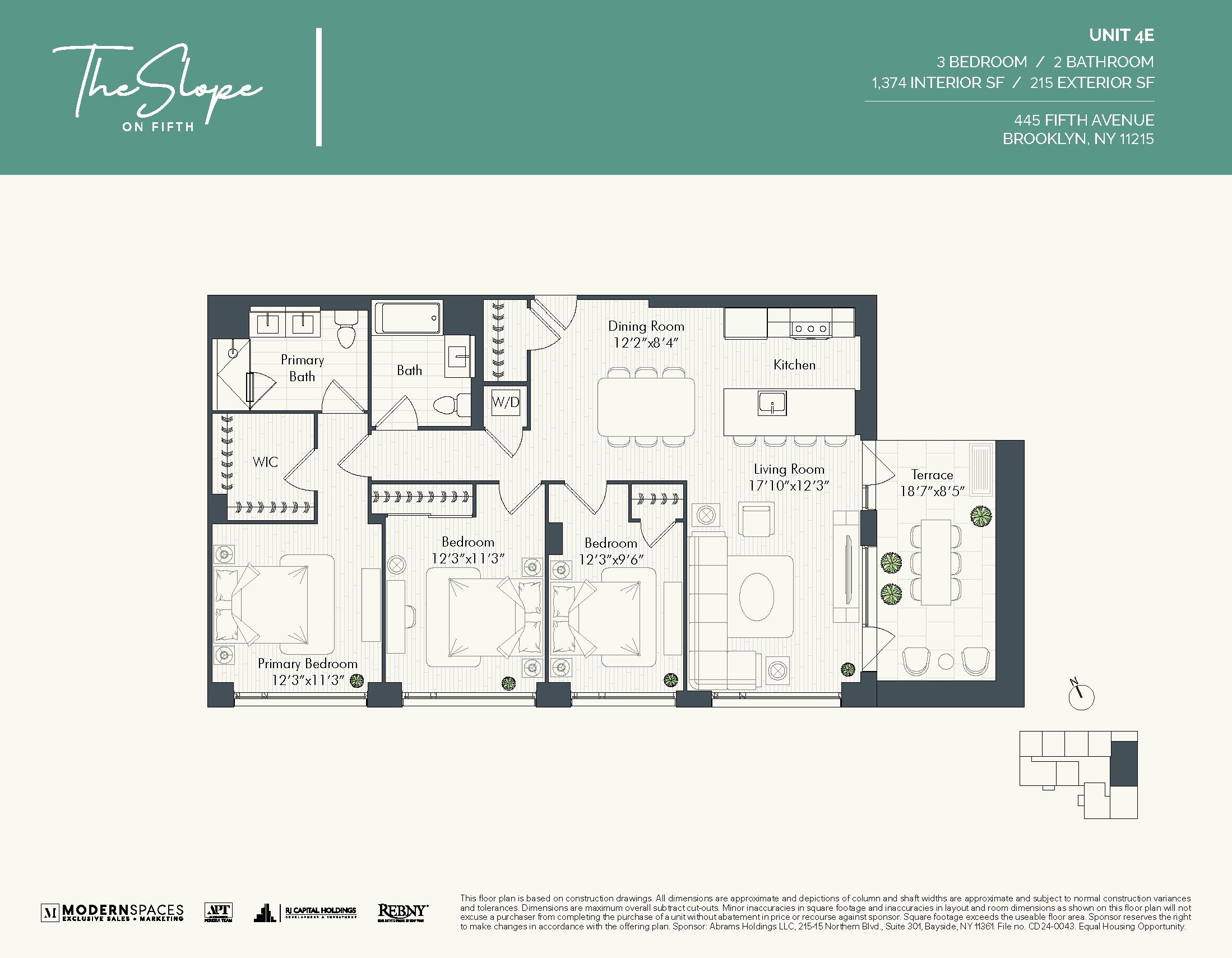 445 5th Avenue 4-E Park Slope Brooklyn NY 11215