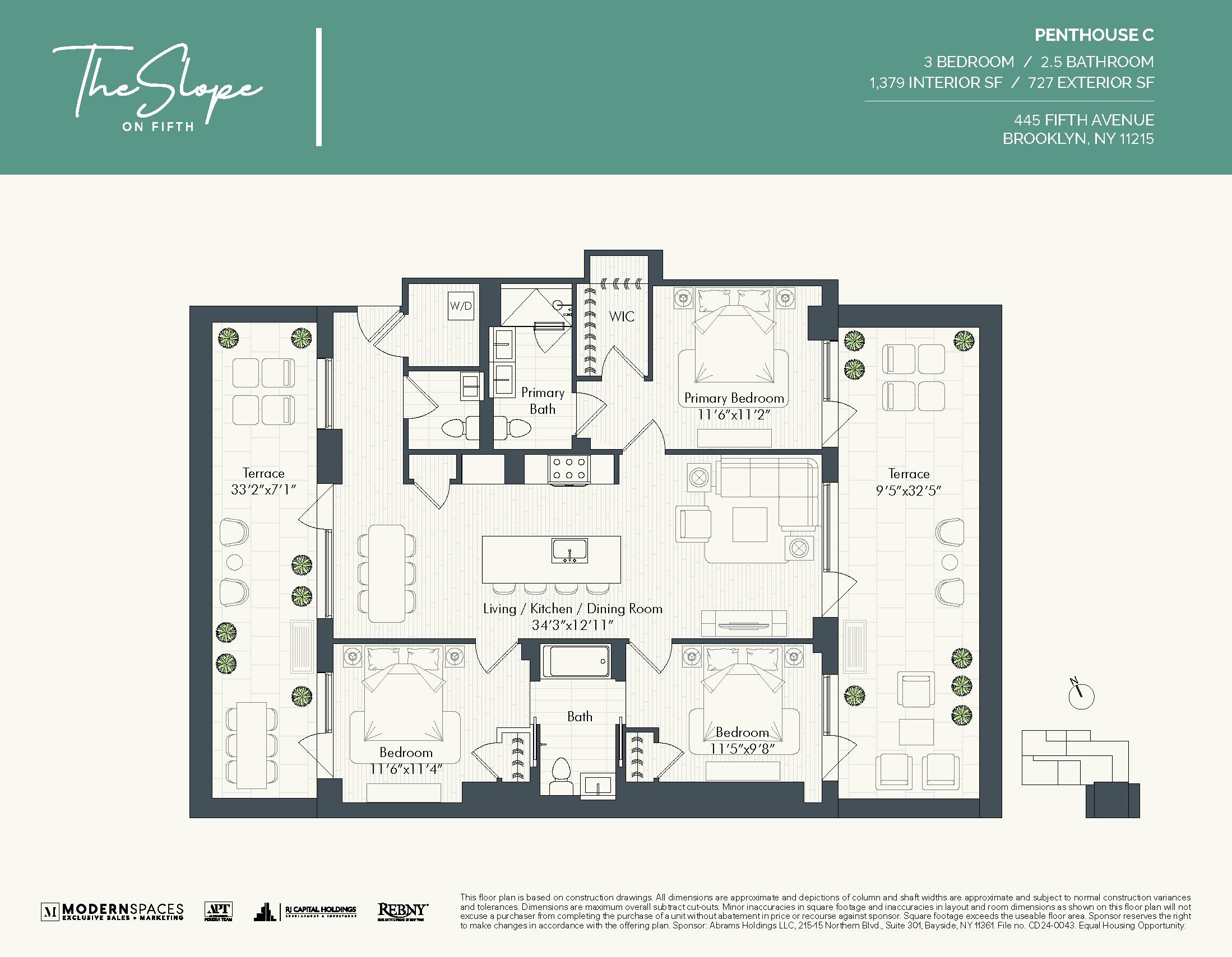 445 5th Avenue PH-C Park Slope Brooklyn NY 11215