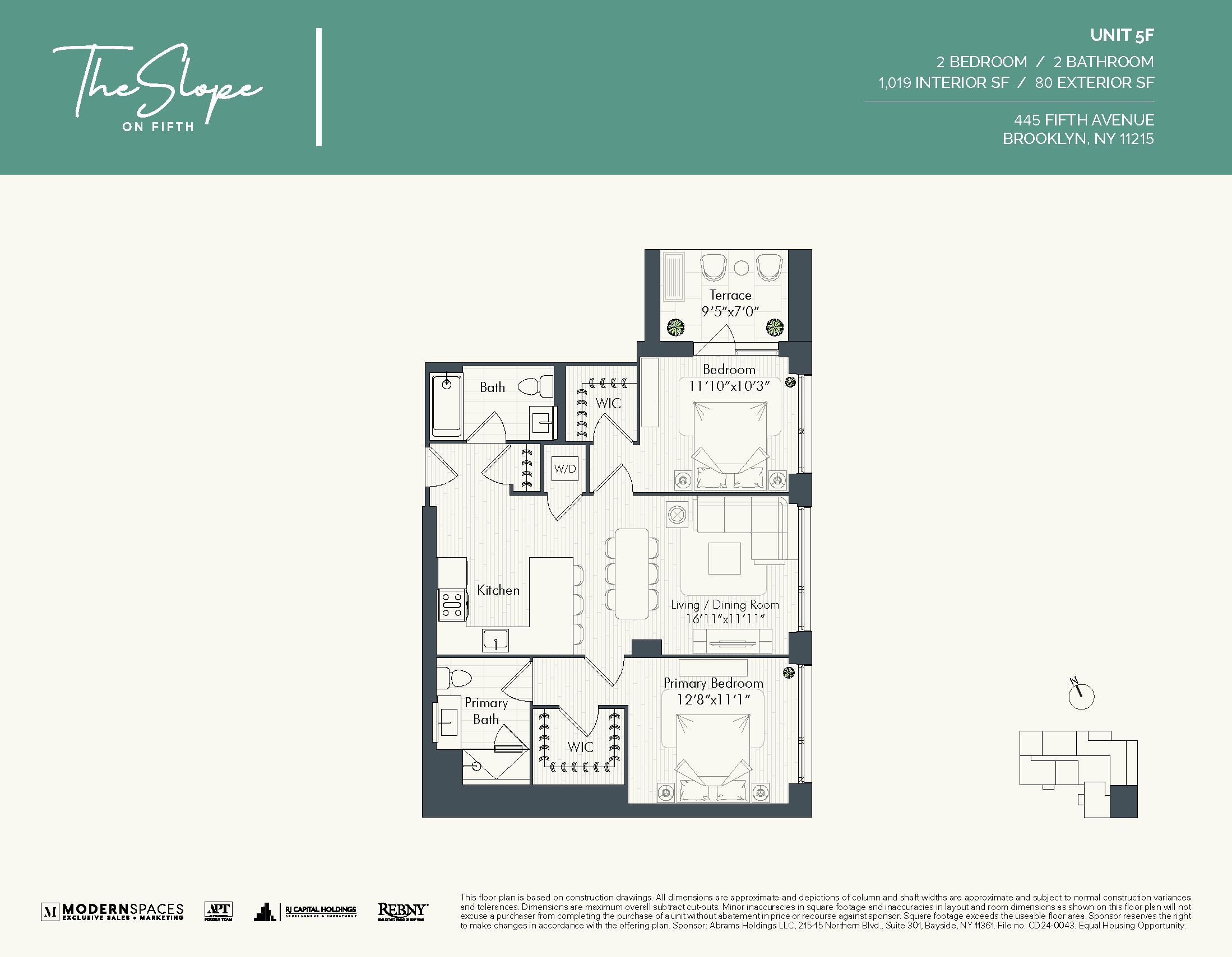 445 5th Avenue 5-F Park Slope Brooklyn NY 11215