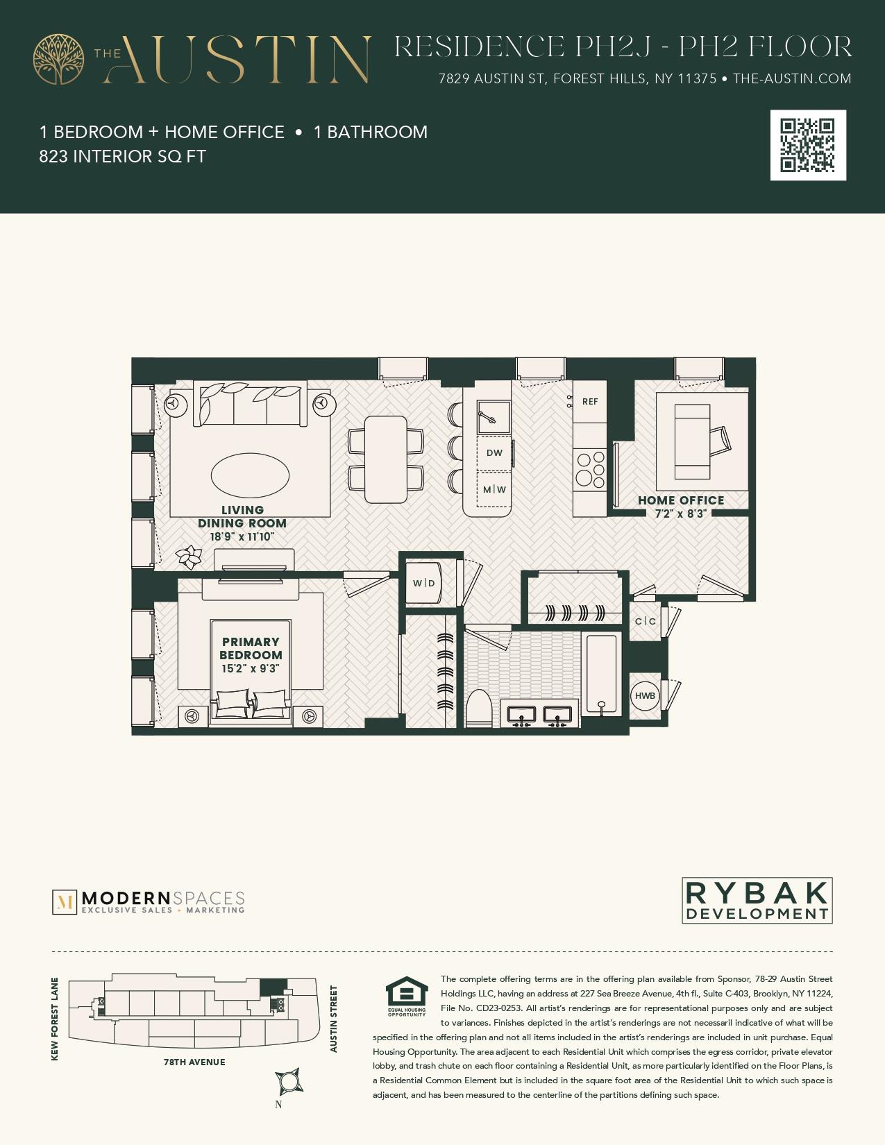 78-29 Austin Street PH-2J Forest Hills Queens NY 11375