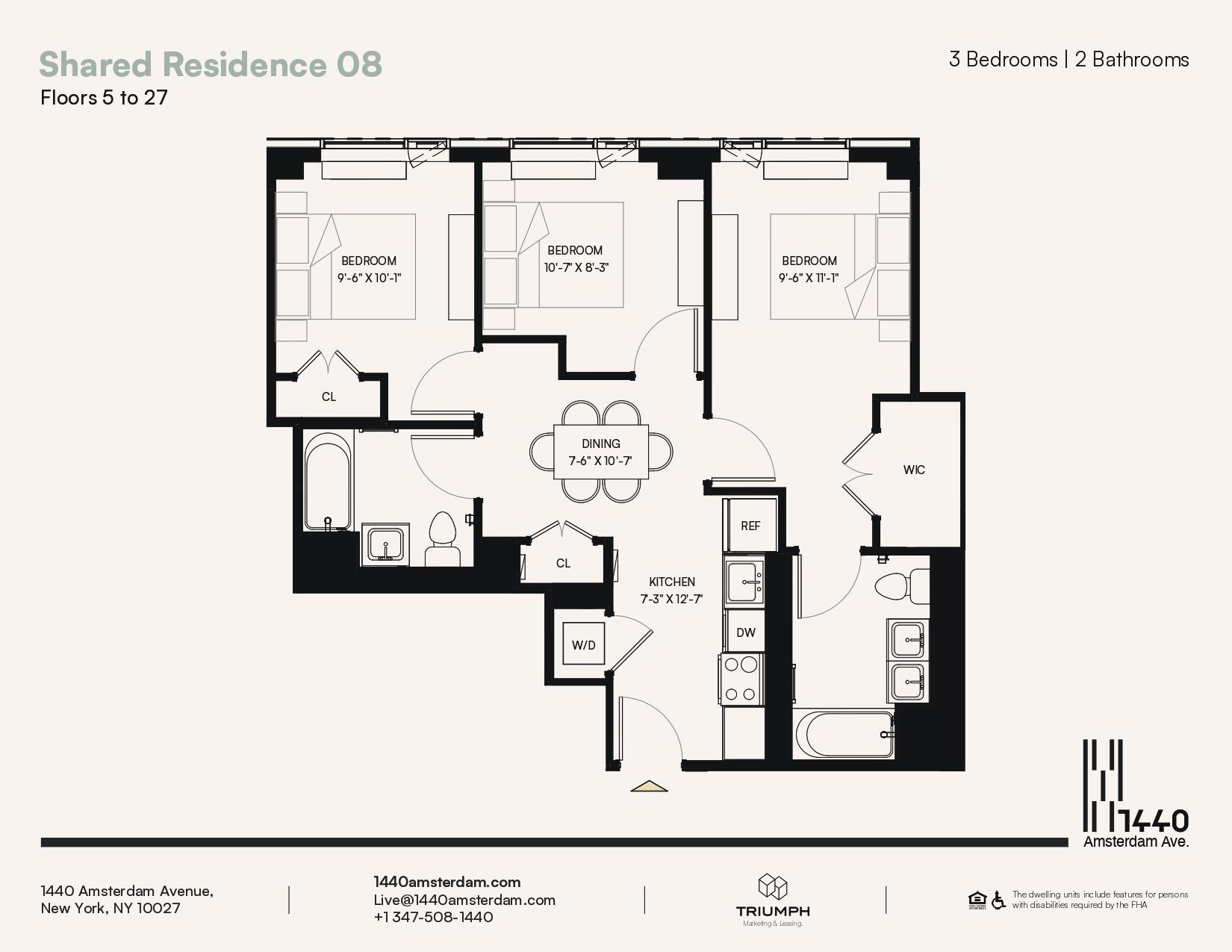 1440 Amsterdam Avenue West Harlem New York NY 10027