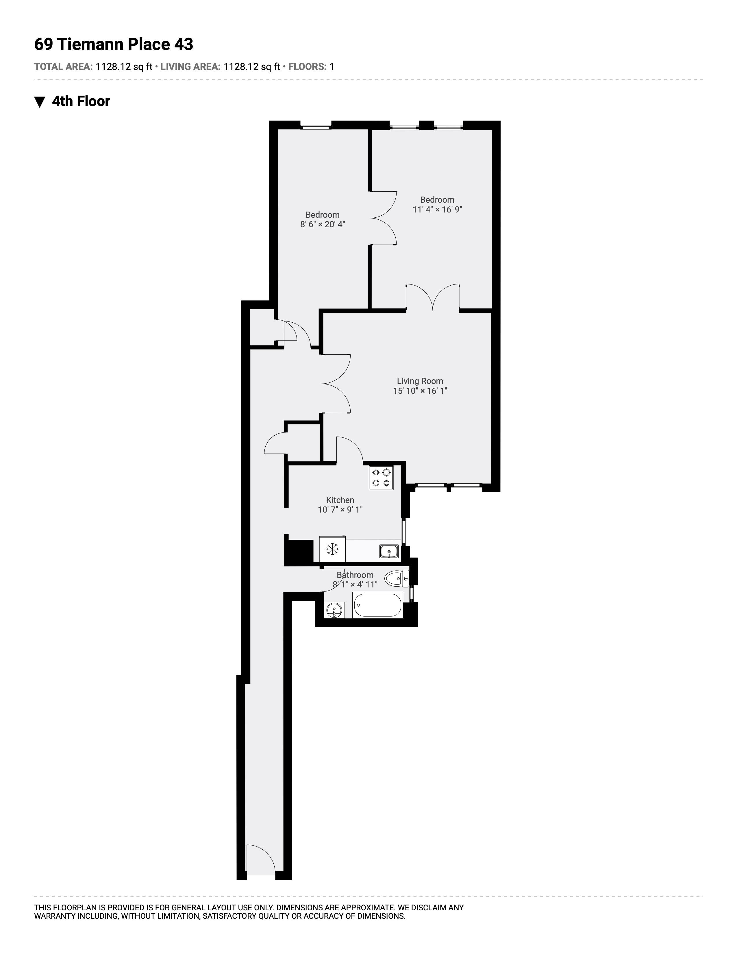 69 Tiemann Place 43 Morningside Heights New York NY 10027
