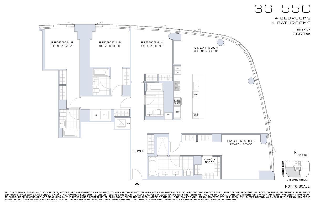 50 West Street 42-C Financial District New York NY 10006