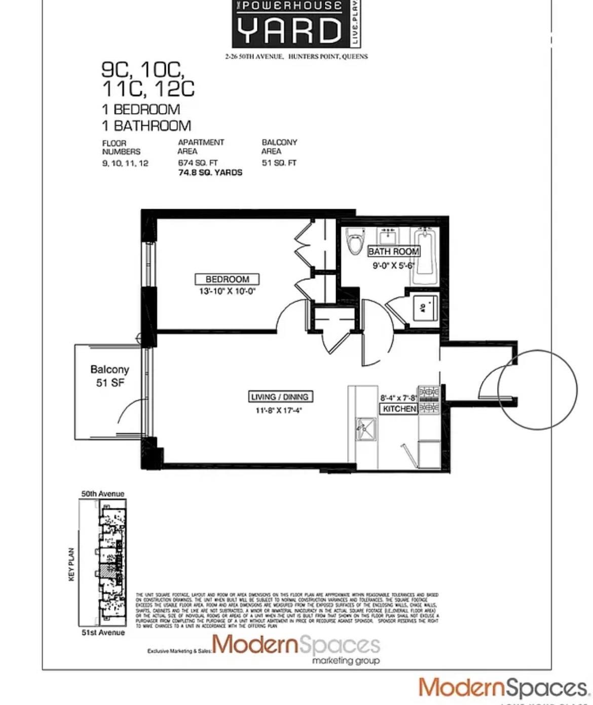 2-26 50th Avenue 10C Long Island City Queens NY 11101