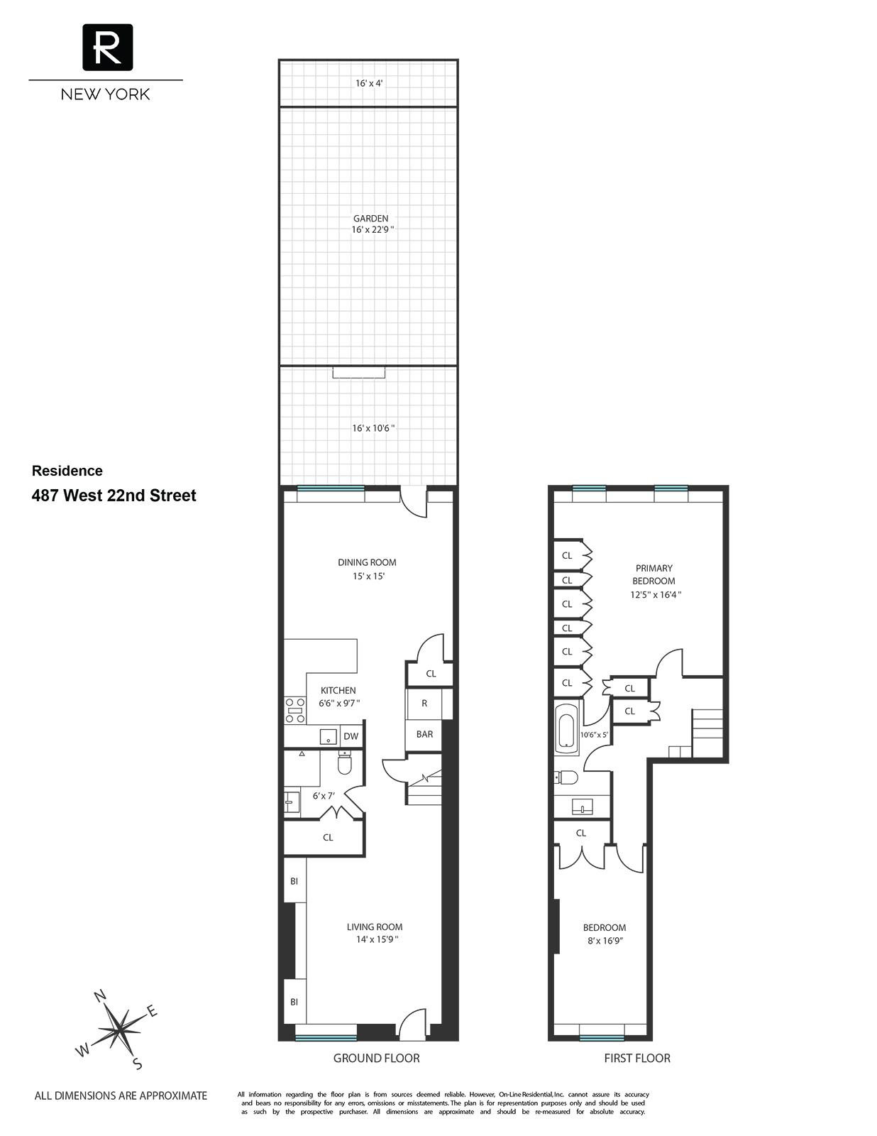 487 West 22nd Street Chelsea New York NY 10011