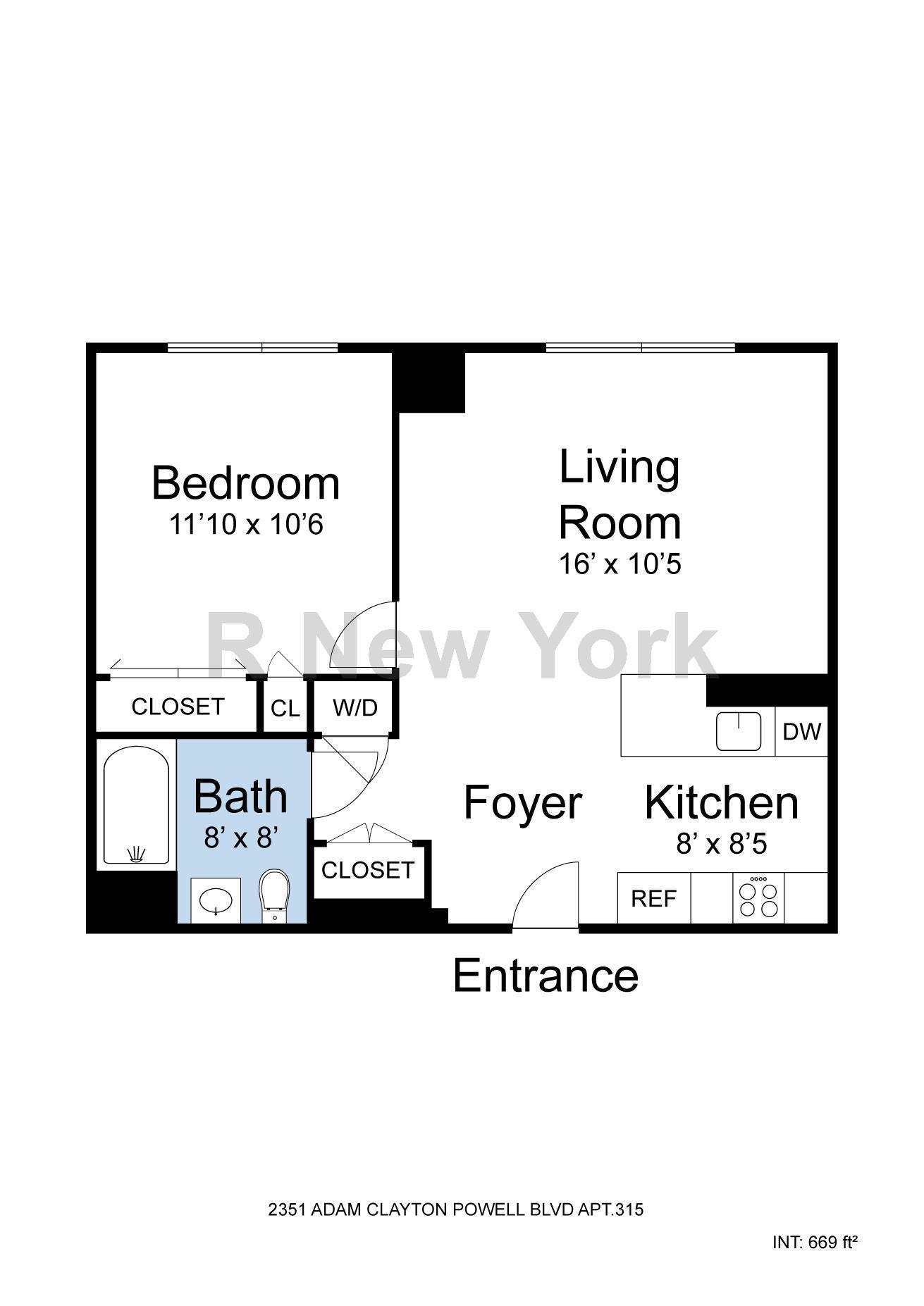 2351 Adam Clayton Powell Blvd. West Harlem New York NY 10030