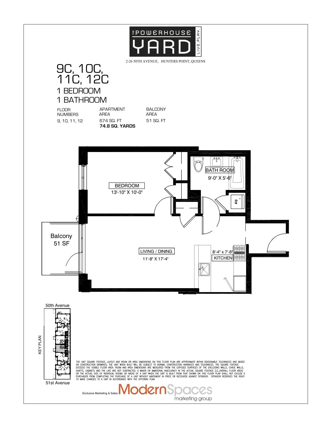 2-26 50th Avenue 11-C Long Island City Queens NY 11101