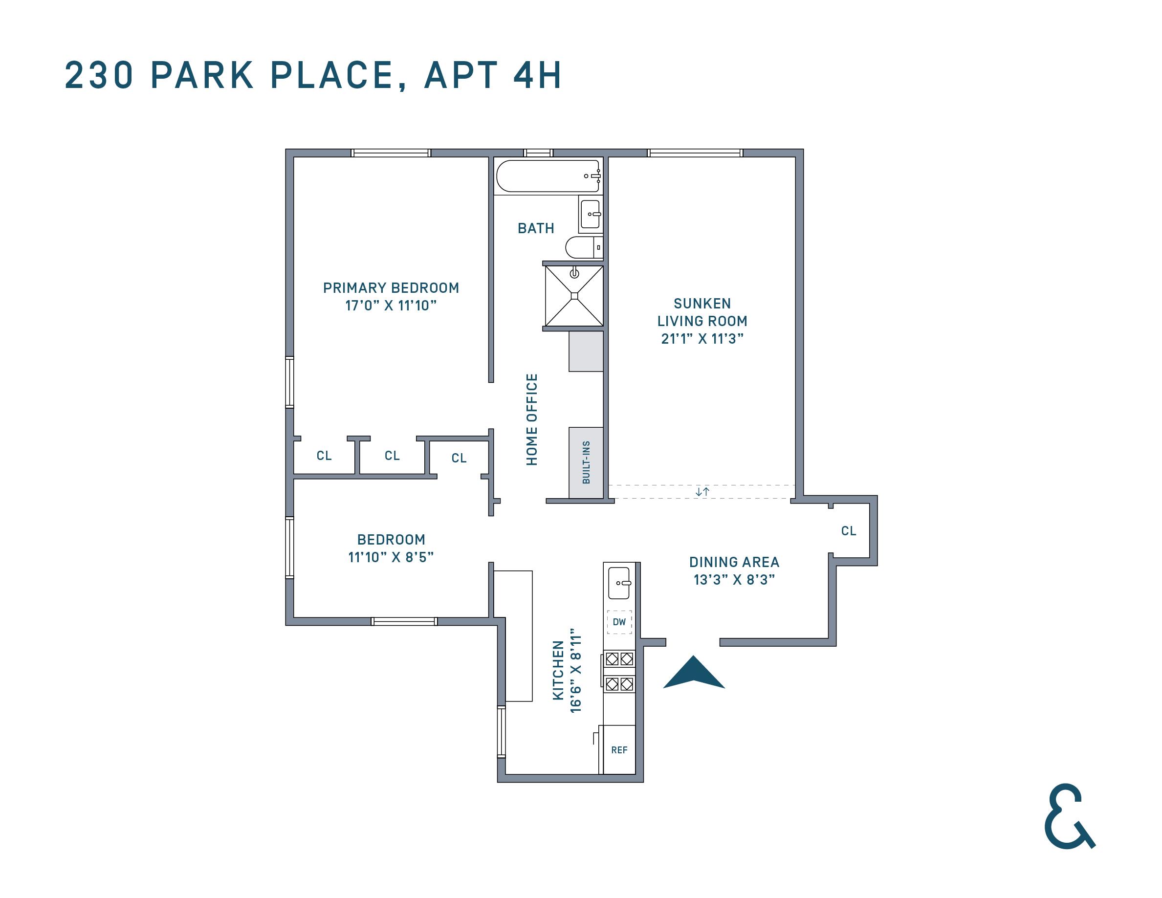 230 Park Place 4-H Prospect Heights Brooklyn NY 11238