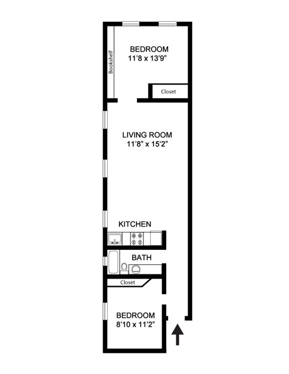 Floorplan of 365 Saint Johns Pl