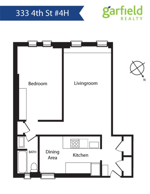 Floorplan of 333 4th St