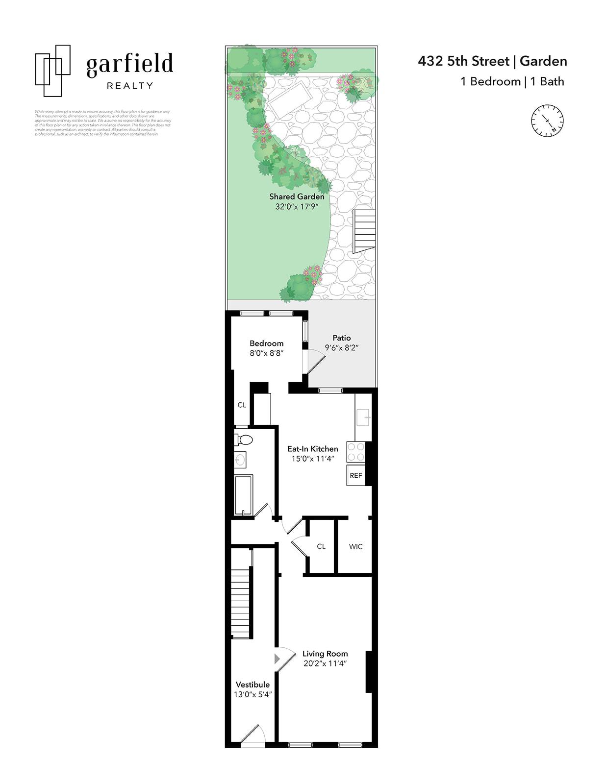 Floorplan of 432 5th St