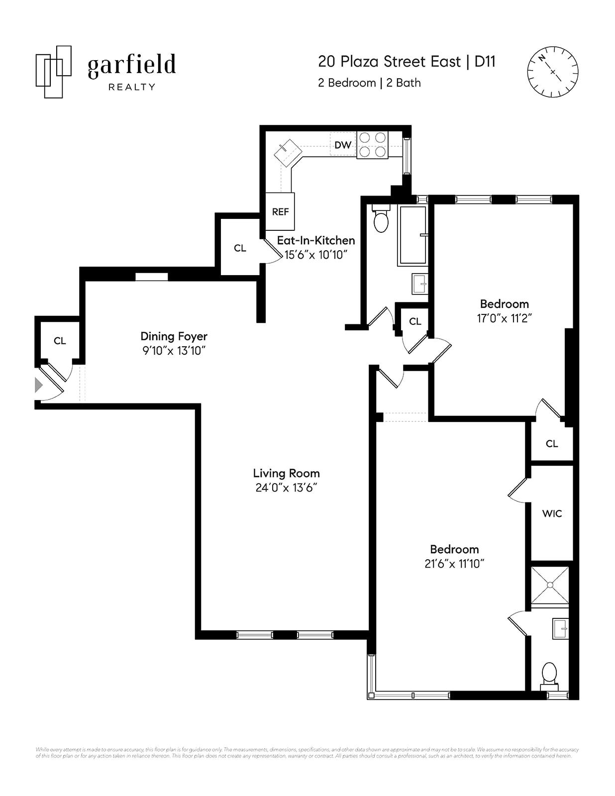 Floorplan of 20 Plaza St E