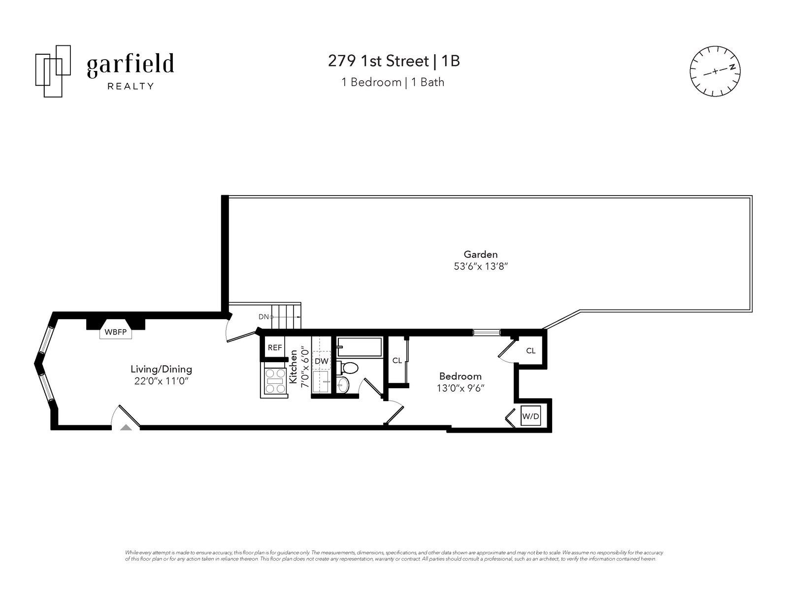 Floorplan of 279 1st St