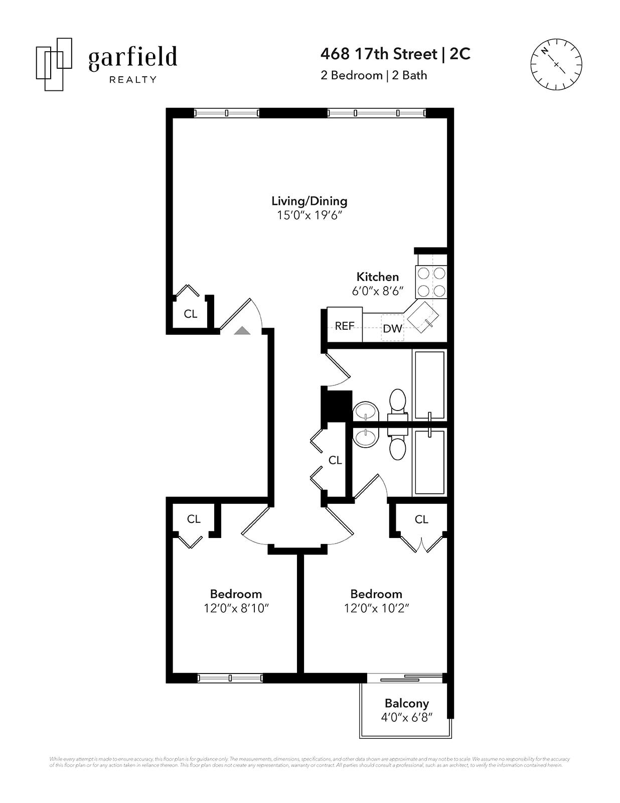 Floorplan of 468 17th St