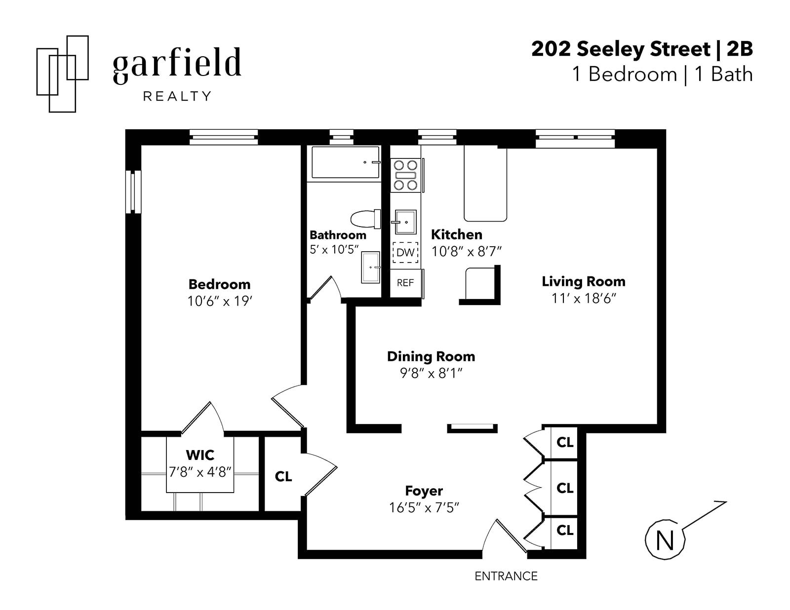 Floorplan of 202 Seeley St