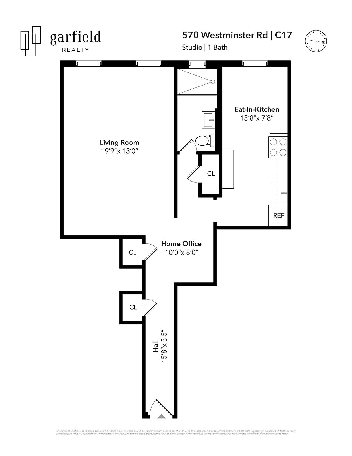 Floorplan of 570 Westminster Rd