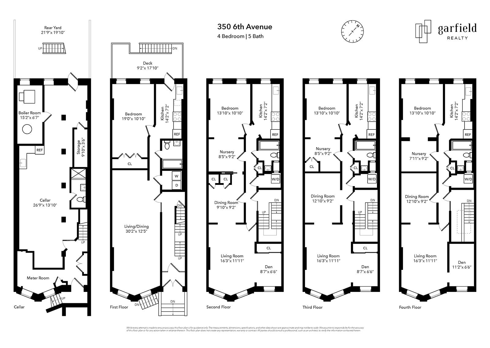 Floorplan of 350 6th Ave