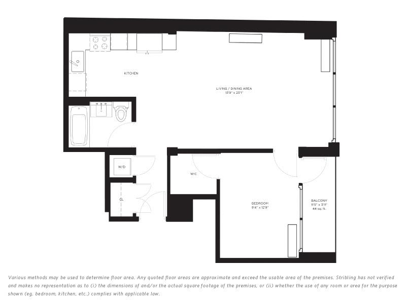 Floorplan of 20 Henry St